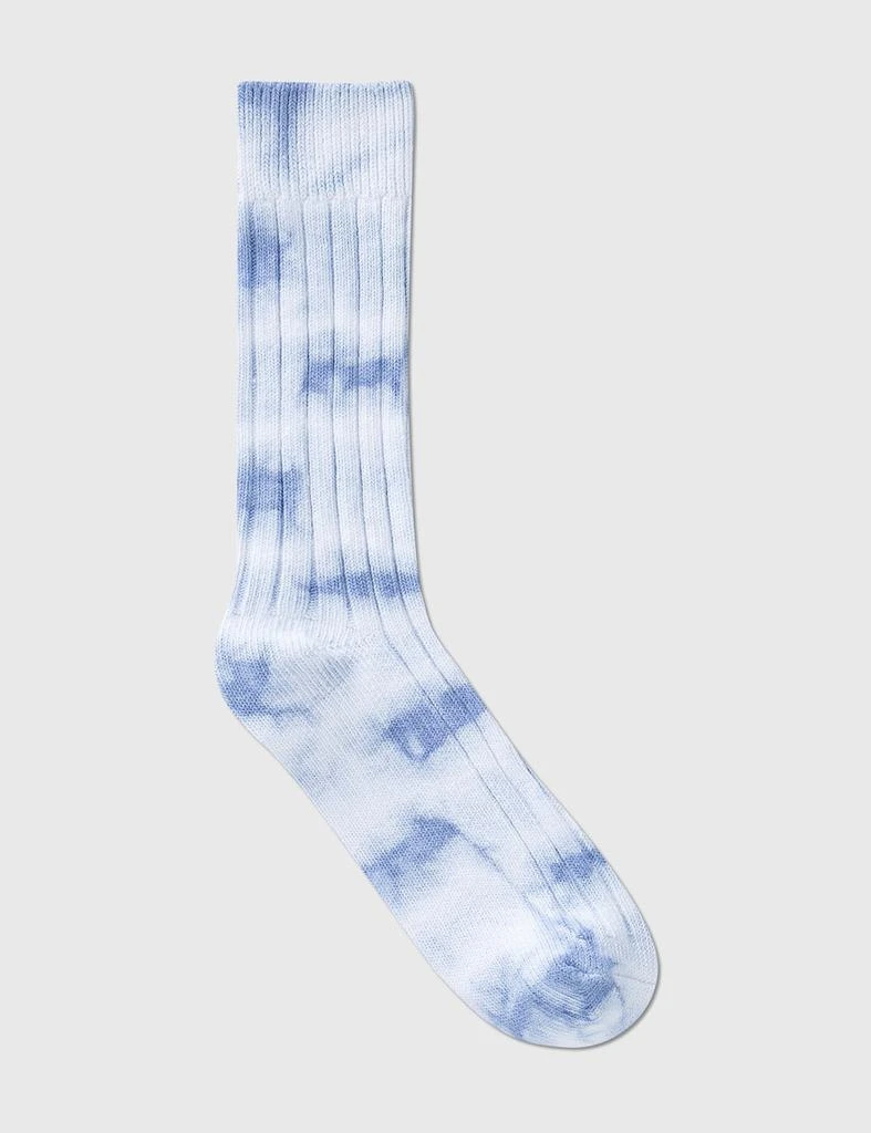 商品STUSSY|Dyed Ribbed Crew Socks,价格¥114,第4张图片详细描述