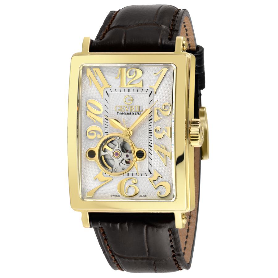 Avenue of Americas Intravedere Automatic White Dial Mens Watch 5173-6商品第1张图片规格展示