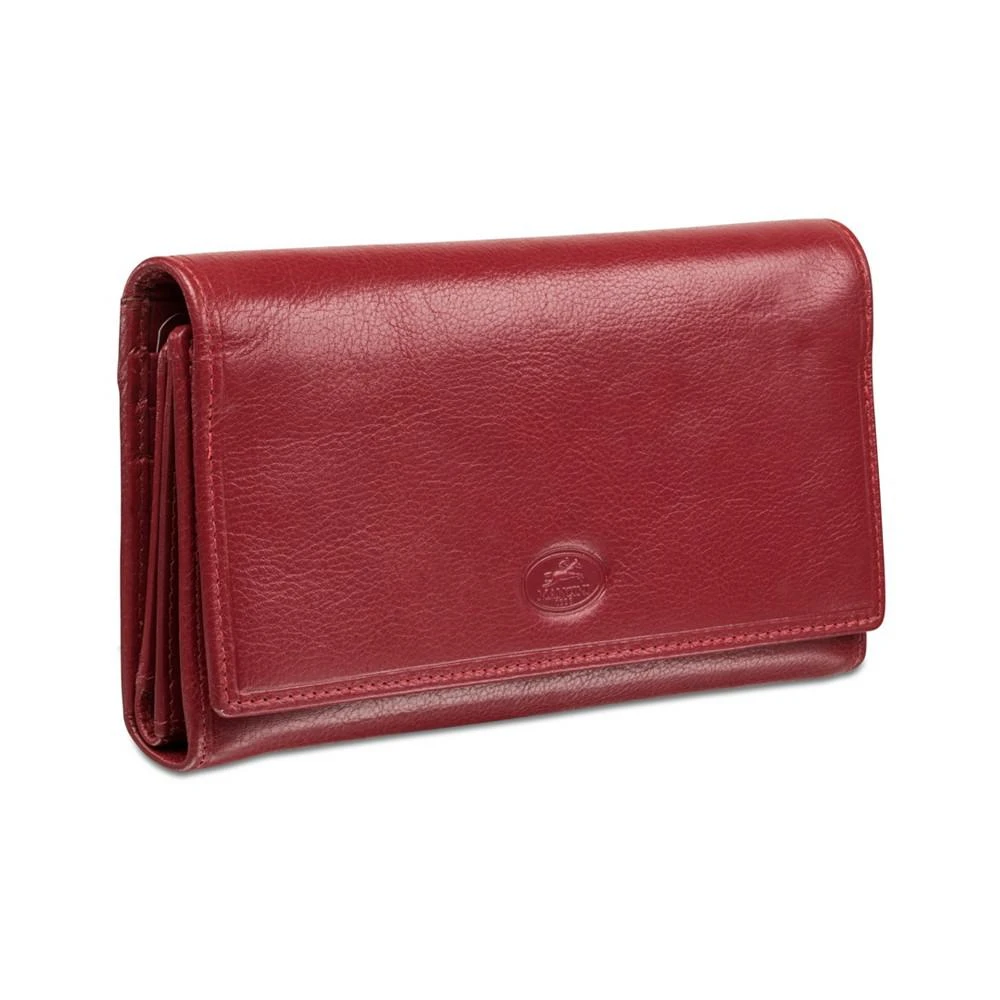 Equestrian-2 Collection RFID Secure Trifold Checkbook Wallet 商品