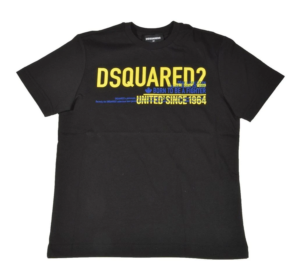 商品DSQUARED2|Dsquared2 Kids Logo Printed Crewneck T-Shirt,价格¥727,第1张图片