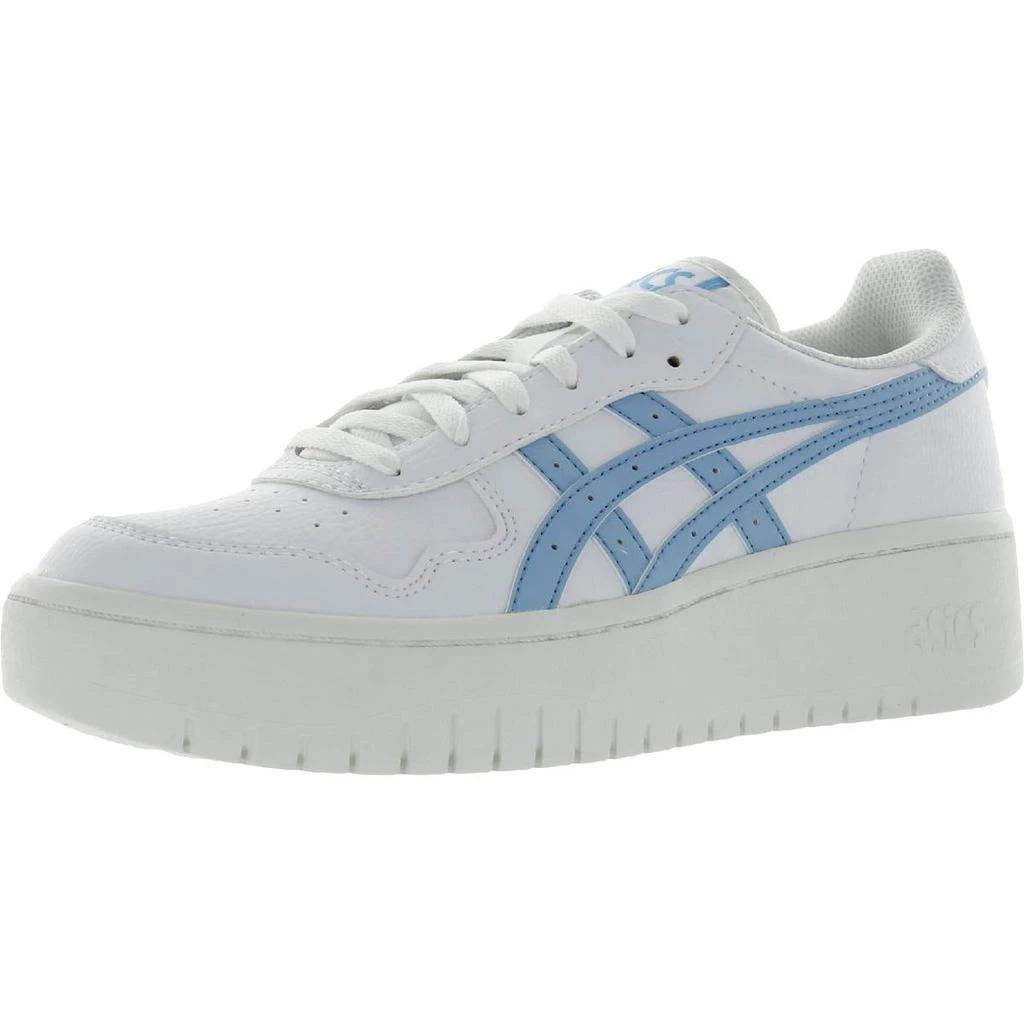 商品Asics|Asics Womens Japan S PF Leather Flatform Casual and Fashion Sneakers,价格¥245,第1张图片