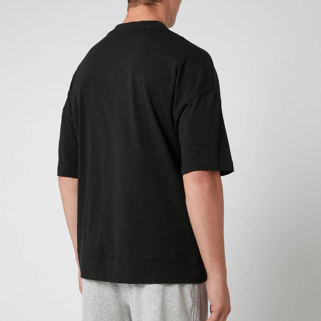 Calvin Klein Men's Jersey Crew Neck T-Shirt - Black商品第2张图片规格展示