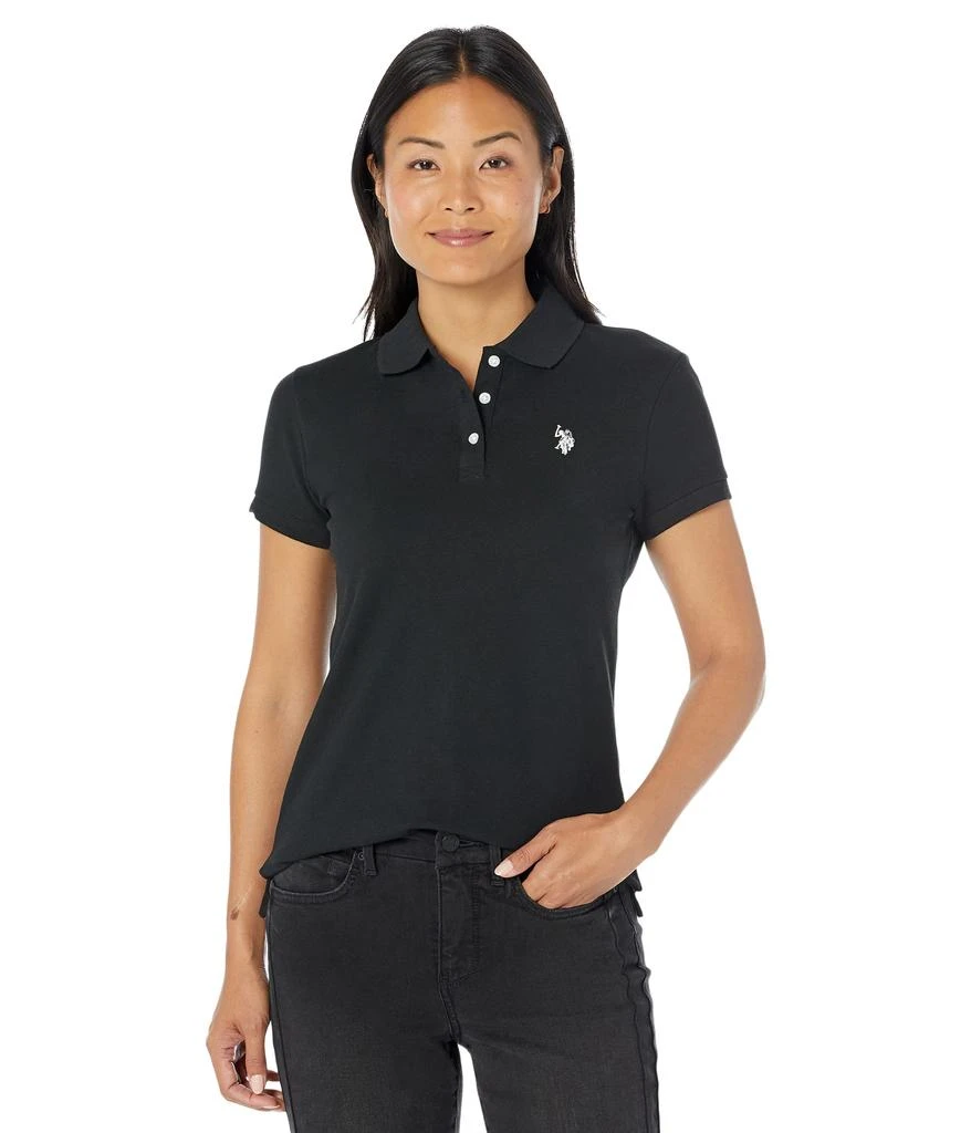 商品U.S. POLO ASSN.|短袖小马纯色珠地 Polo 衫,价格¥170,第1张图片