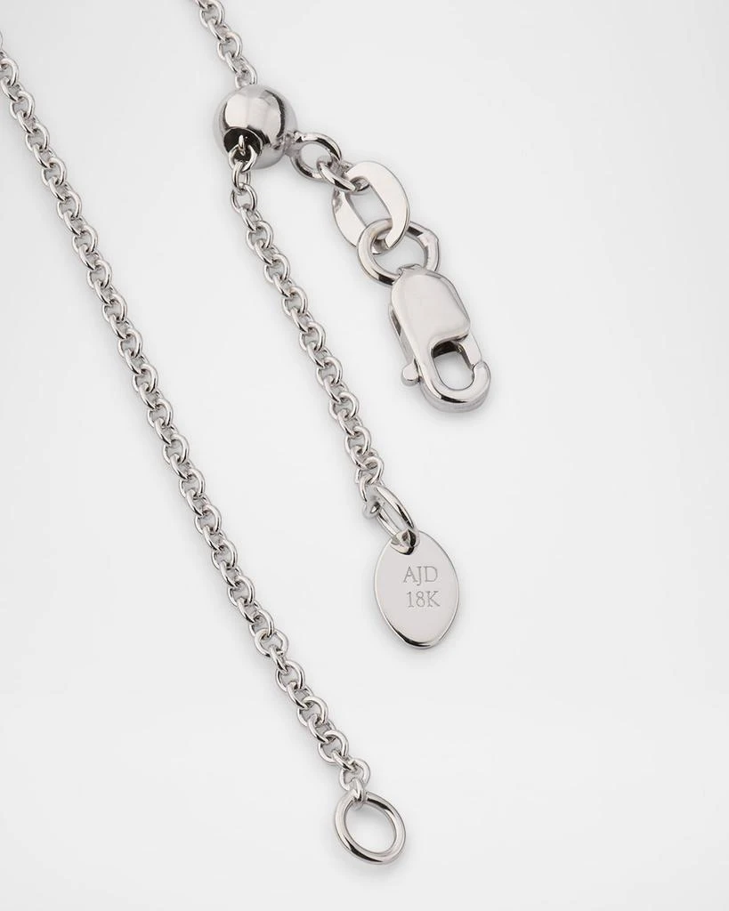 商品Neiman Marcus Diamonds|18K White Gold Diamond Cross Pendant, 1.16tcw,价格¥37516,第4张图片详细描述