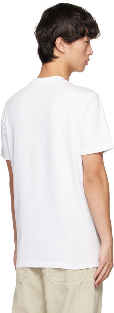 商品Moncler|White Monogram T-Shirt,价格¥3347,第3张图片详细描述