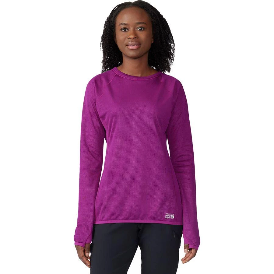 商品Mountain Hardwear|AirMesh Long-Sleeve Crew Top - Women's,价格¥267,第1张图片详细描述