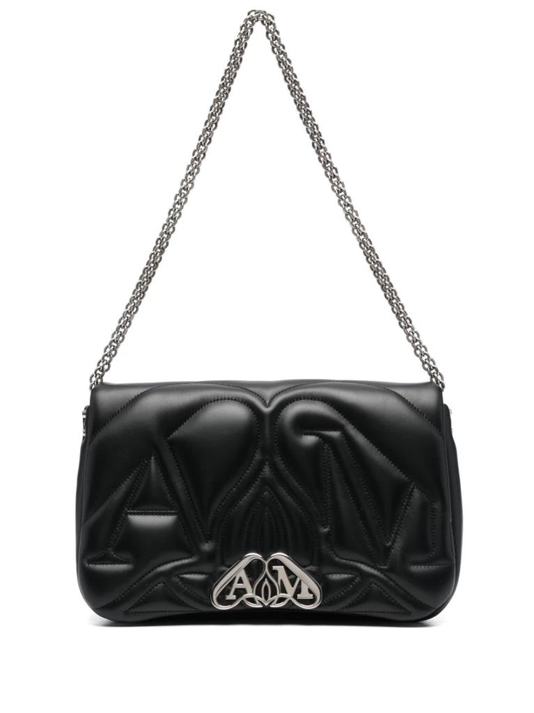 商品Alexander McQueen|ALEXANDER MCQUEEN - Seal Leather Shoulder Bag,价格¥24147,第1张图片