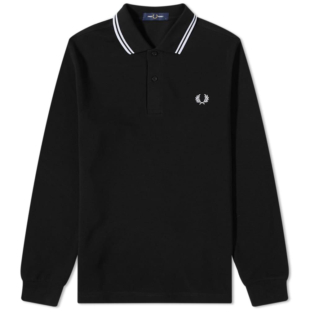 Fred Perry Long Sleeve Twin Tipped Polo商品第1张图片规格展示