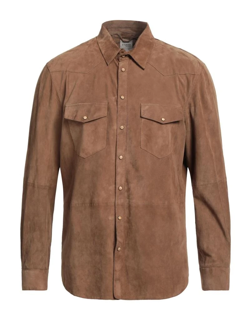 商品ANDREA D' AMICO|Solid color shirt,价格¥1824,第1张图片