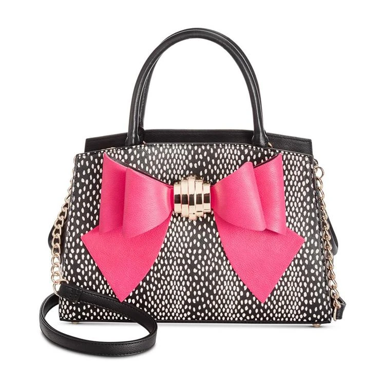 商品Betsey Johnson|Removable Bow Medium Satchel,价格¥341,第1张图片