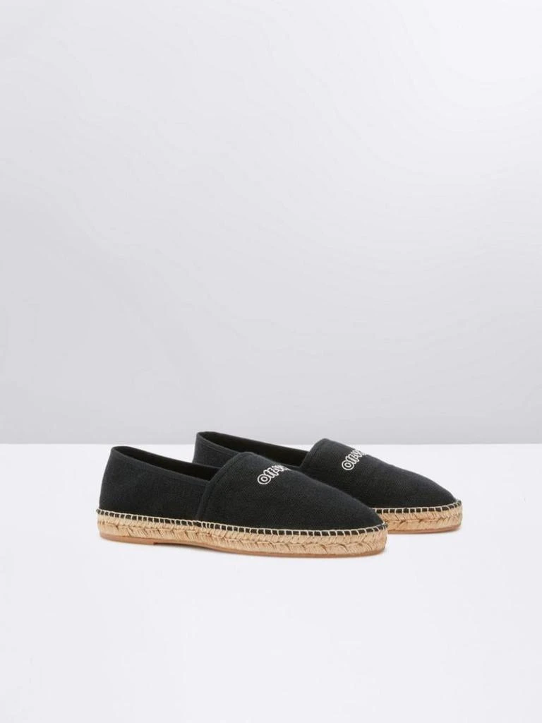 商品Off-White|OFF-WHITE CANVAS ESPADRILLAS,价格¥1401,第5张图片详细描述