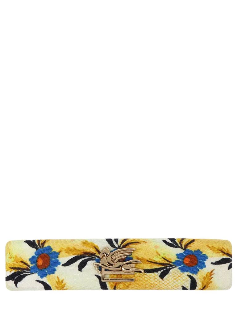 商品ETRO|Rectangular Silk Hair Clip,价格¥455,第1张图片