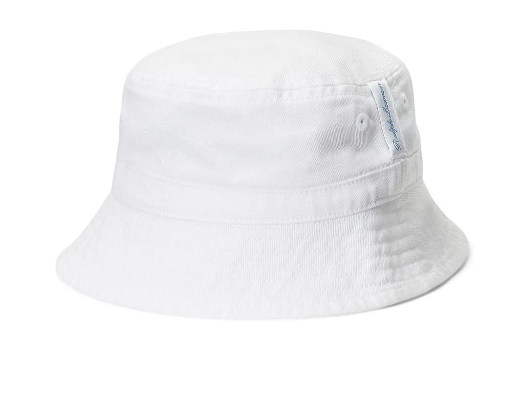 商品Ralph Lauren|Polo Bear Cotton Twill Bucket Hat (Infant),价格¥177,第2张图片详细描述