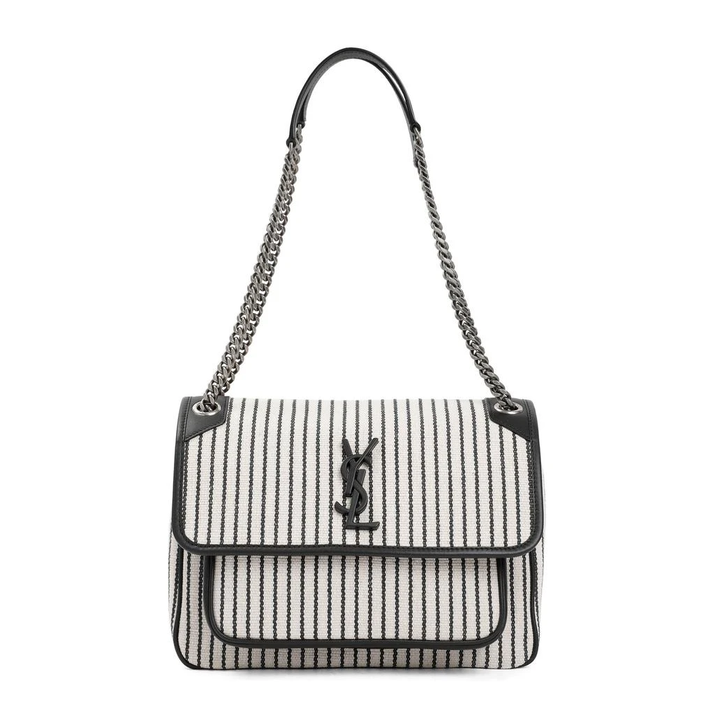 商品Yves Saint Laurent|Saint Laurent Niki Logo Plaque Medium Shoulder Bag,价格¥17803,第1张图片
