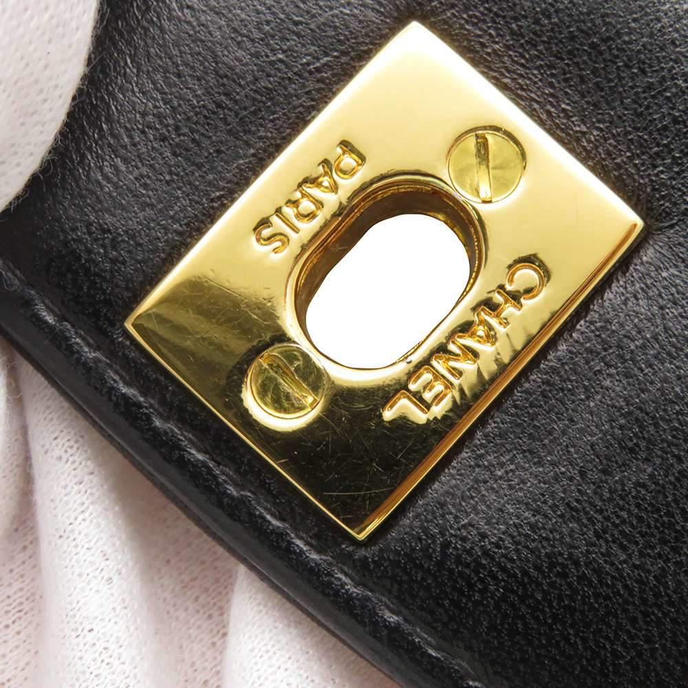 Chanel Black Leather Diana Flap Bag商品第10张图片规格展示
