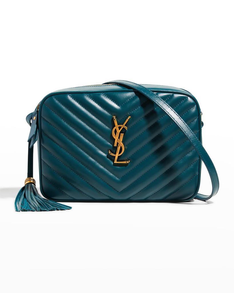 商品Yves Saint Laurent|Lou Medium Monogram YSL Calf Crossbody Bag,价格¥11614,第1张图片