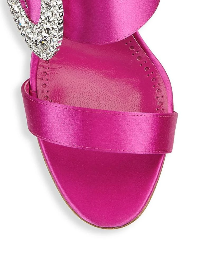 商品Manolo Blahnik|Fibiona Satin Mules,价格¥2888,第3张图片详细描述