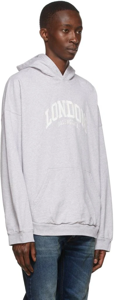 商品Balenciaga|Grey Cotton Hoodie,价格¥3138,第2张图片详细描述