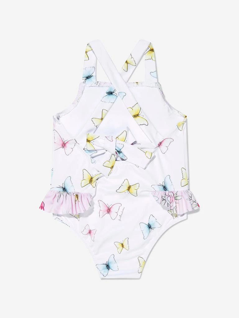 商品Patachou|Girls Butterflies Swimsuit in White,价格¥289,第2张图片详细描述