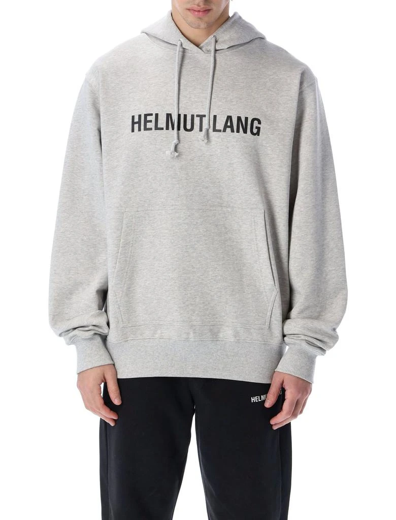 商品Helmut Lang|Helmut Lang Logo Printed Drawstring Hoodie,价格¥1248,第3张图片详细描述