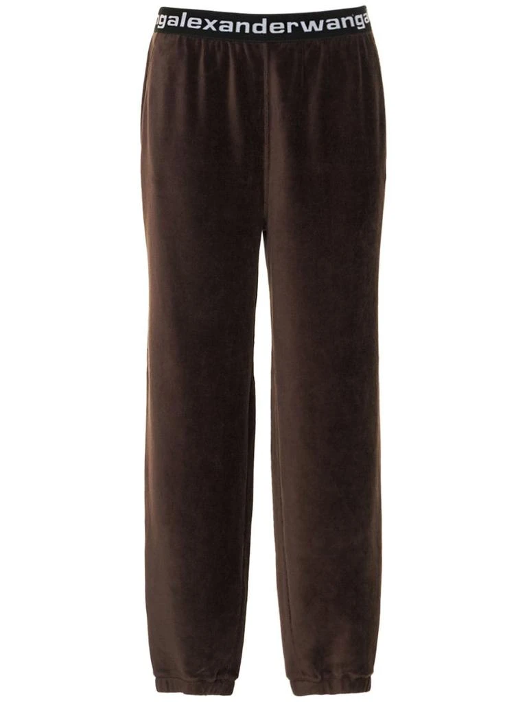 商品Alexander Wang|Stretch Corduroy Sweatpants W/ Logo,价格¥796,第1张图片