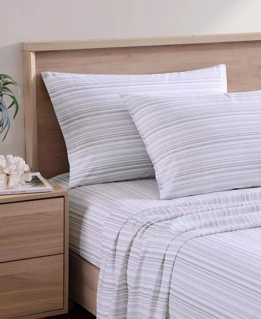 商品Tommy Bahama|CLOSEOUT! Kahanu Stripe Cotton Percale 4-Pc. Sheet Set, King,价格¥1296,第2张图片详细描述