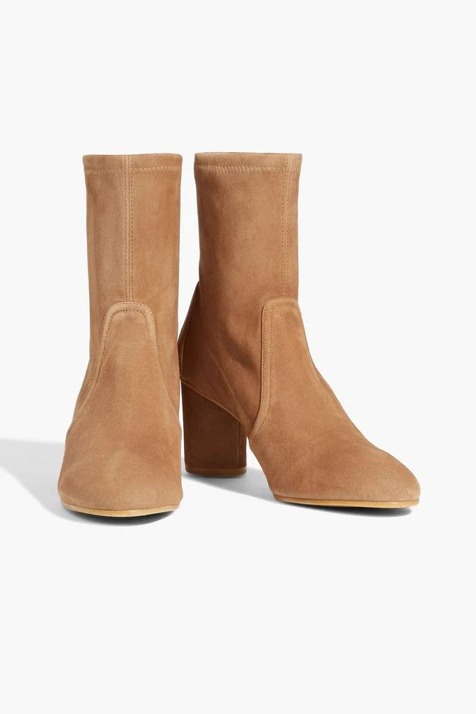 商品Stuart Weitzman|Margot 75 stretch-suede sock boots,价格¥1468,第2张图片详细描述