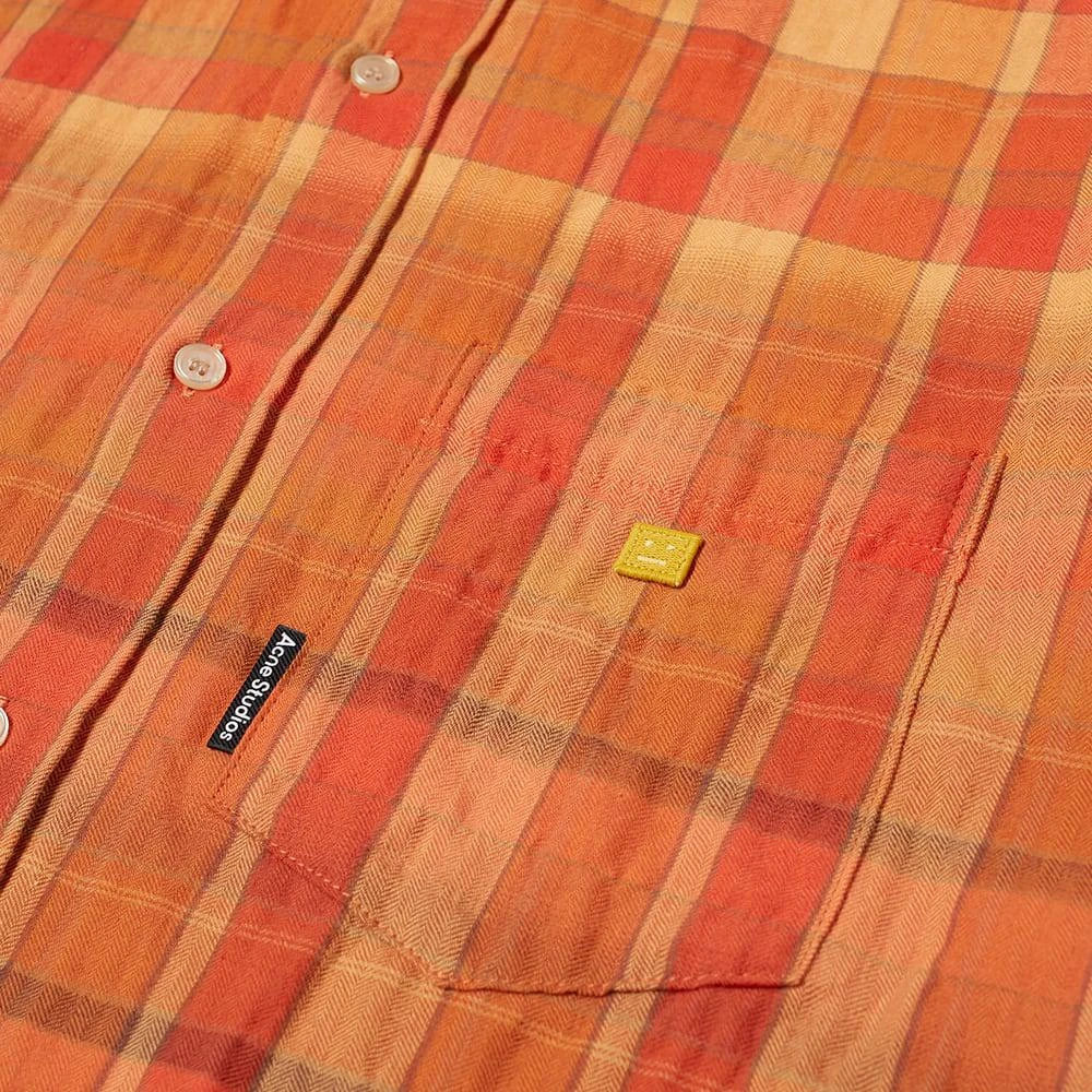 商品Acne Studios|Acne Studios Sala Oversize Flannel Check Face Shirt,价格¥1567,第2张图片详细描述