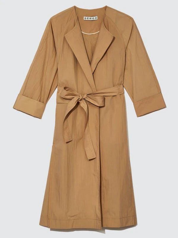 商品DÉ MOO|Wind Trench Coat Tan (Brown) FR40,价格¥965,第1张图片