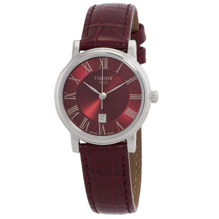 商品Tissot|天梭卡森女士石英手表 30mm T122.210.16.373.00,价格¥1055,第1张图片