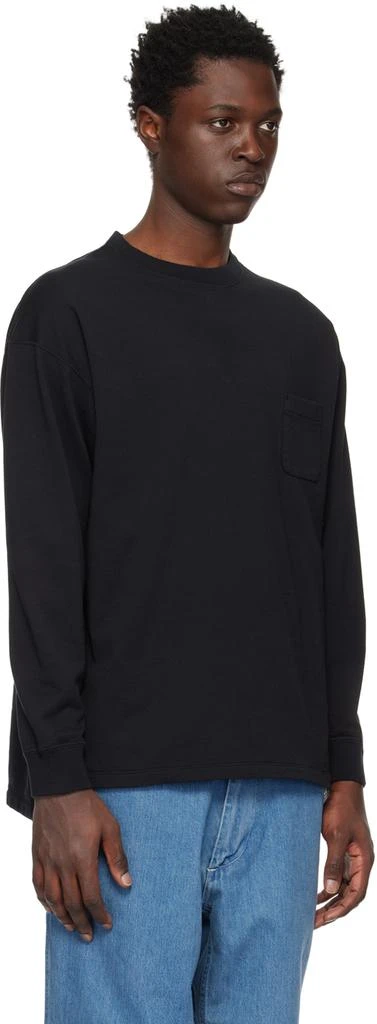 商品Nanamica|Black Pocket Long Sleeve T-Shirt,价格¥669,第2张图片详细描述