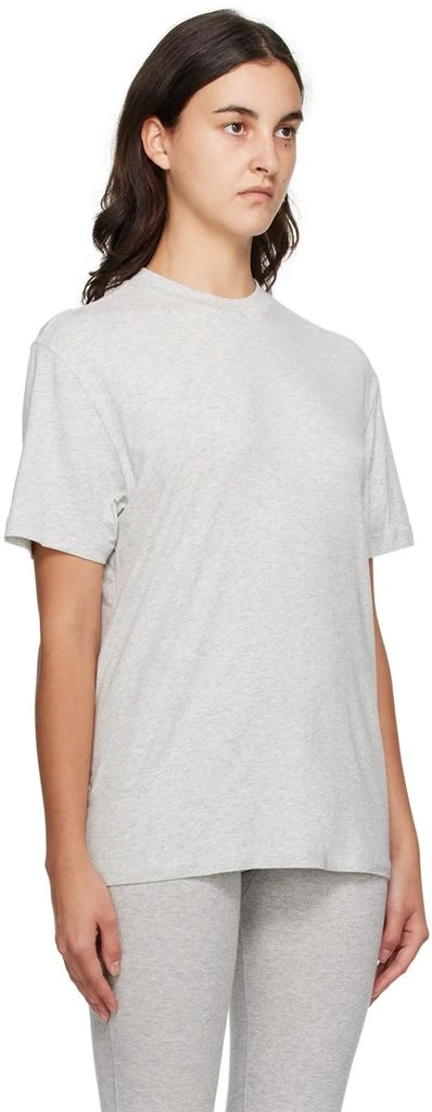 商品SKIMS|Gray Boyfriend T-Shirt,价格¥431,第2张图片详细描述