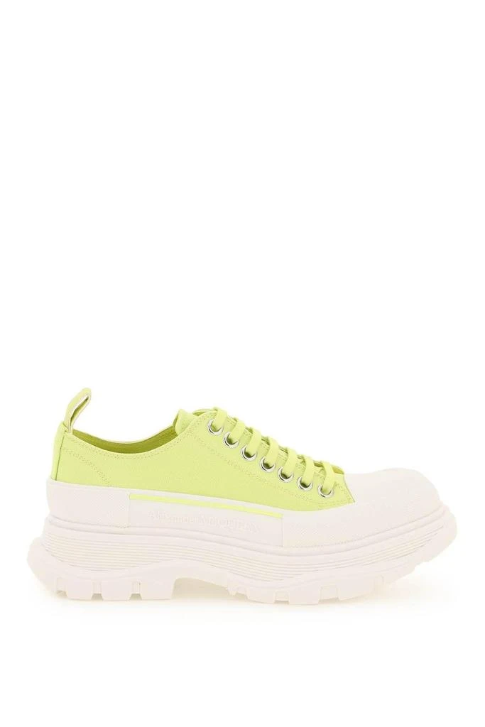 商品Alexander McQueen|CANVAS TREAD SLICK SNEAKERS,价格¥3028,第1张图片