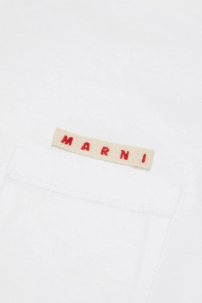 商品Marni|Mt171u T-shirt  T-shirt With Pocket And Logo,价格¥817,第3张图片详细描述