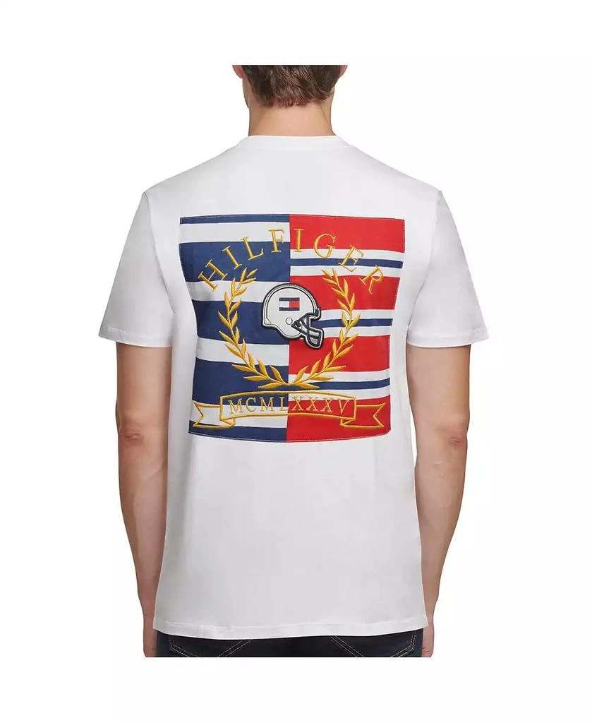 商品Tommy Hilfiger|Men's White Dallas Cowboys Embroidered Patch T-shirt,价格¥269,第2张图片详细描述