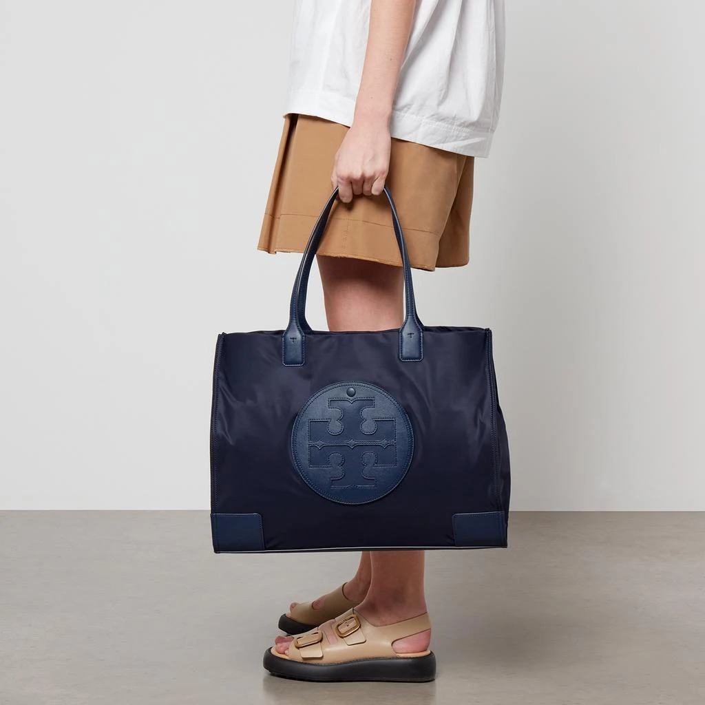 商品Tory Burch|Tory Burch Women's Ella Tote Bag - Tory Navy,价格¥2874,第2张图片详细描述