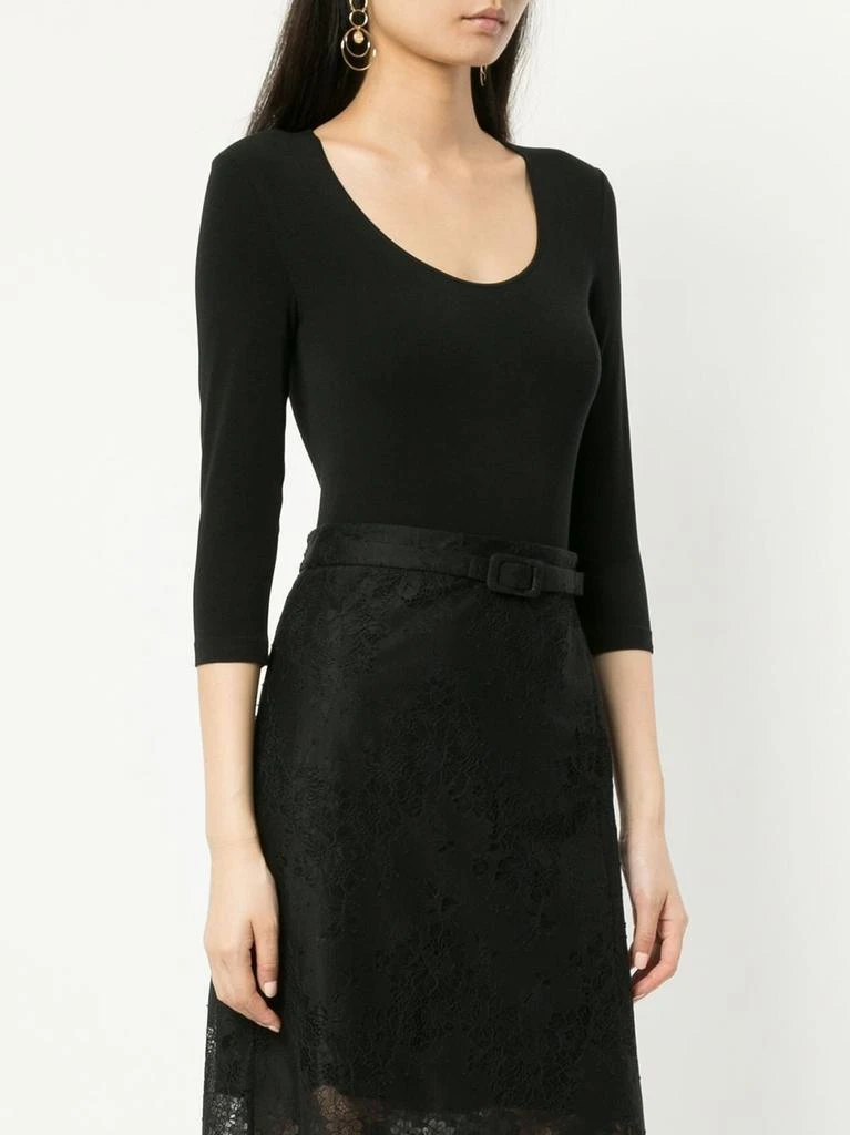 商品Wolford|WOLFORD - Tokio String Long Sleeve Body,价格¥1710,第3张图片详细描述