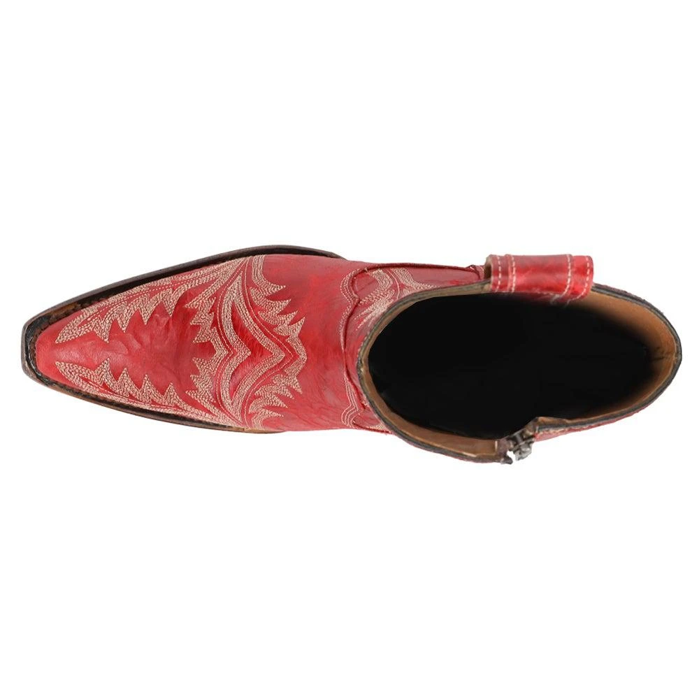 商品Corral Boots|Embroidered Snip Toe Cowboy Booties,价格¥1042,第4张图片详细描述