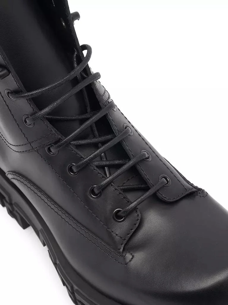 Calf Leather Combat Boots 商品