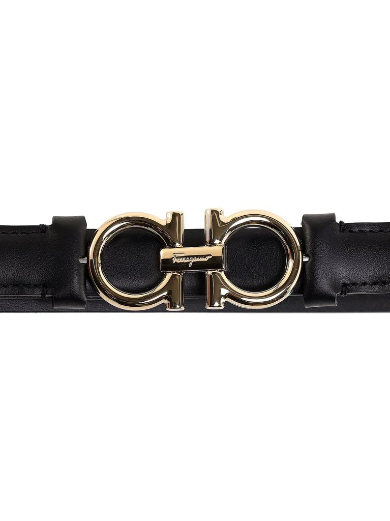 商品Salvatore Ferragamo|Ferragamo Gancini Reversible Slim Belt,价格¥2179,第2张图片详细描述