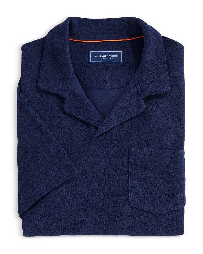 商品Vineyard Vines|Cotton Blend Terry Classic Fit Pocket Polo Shirt,价格¥266,第2张图片详细描述