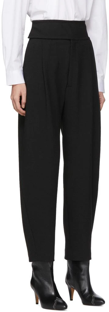 商品Totême|Black Lombardy Trousers,价格¥2141,第2张图片详细描述