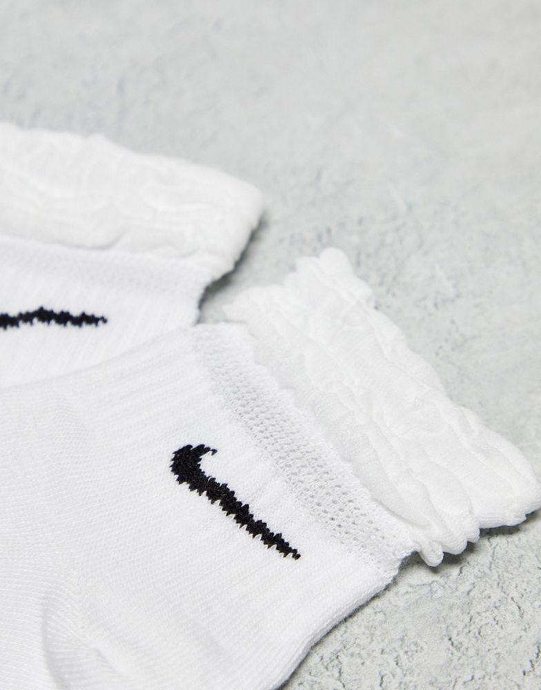 Nike Football World Cup 2022 England unisex home socks in white商品第4张图片规格展示