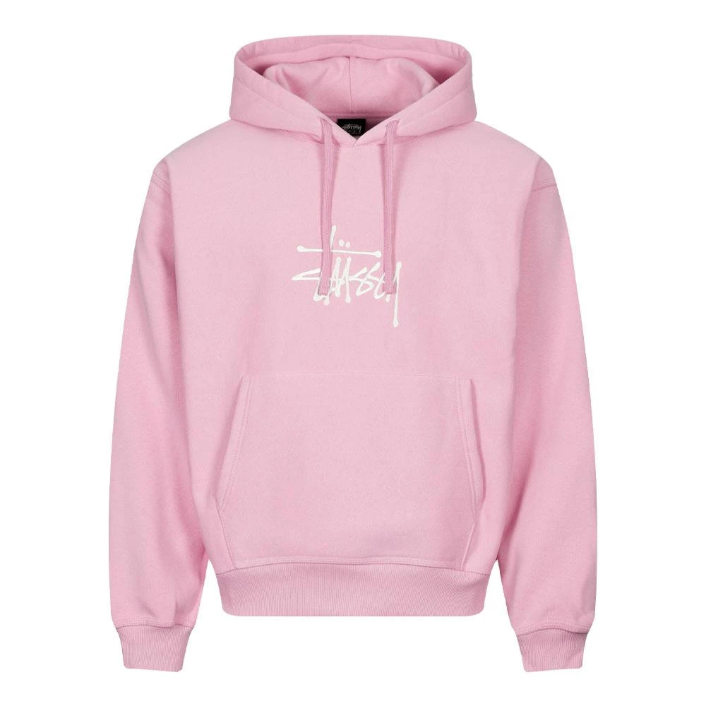 商品STUSSY|Stussy Basic Applique Hoodie - Pink,价格¥1100,第1张图片