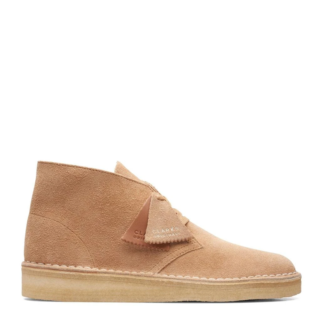 商品Clarks|Clarks Originals Desert Coal Light Tan Suede Shoes,价格¥1058,第1张图片