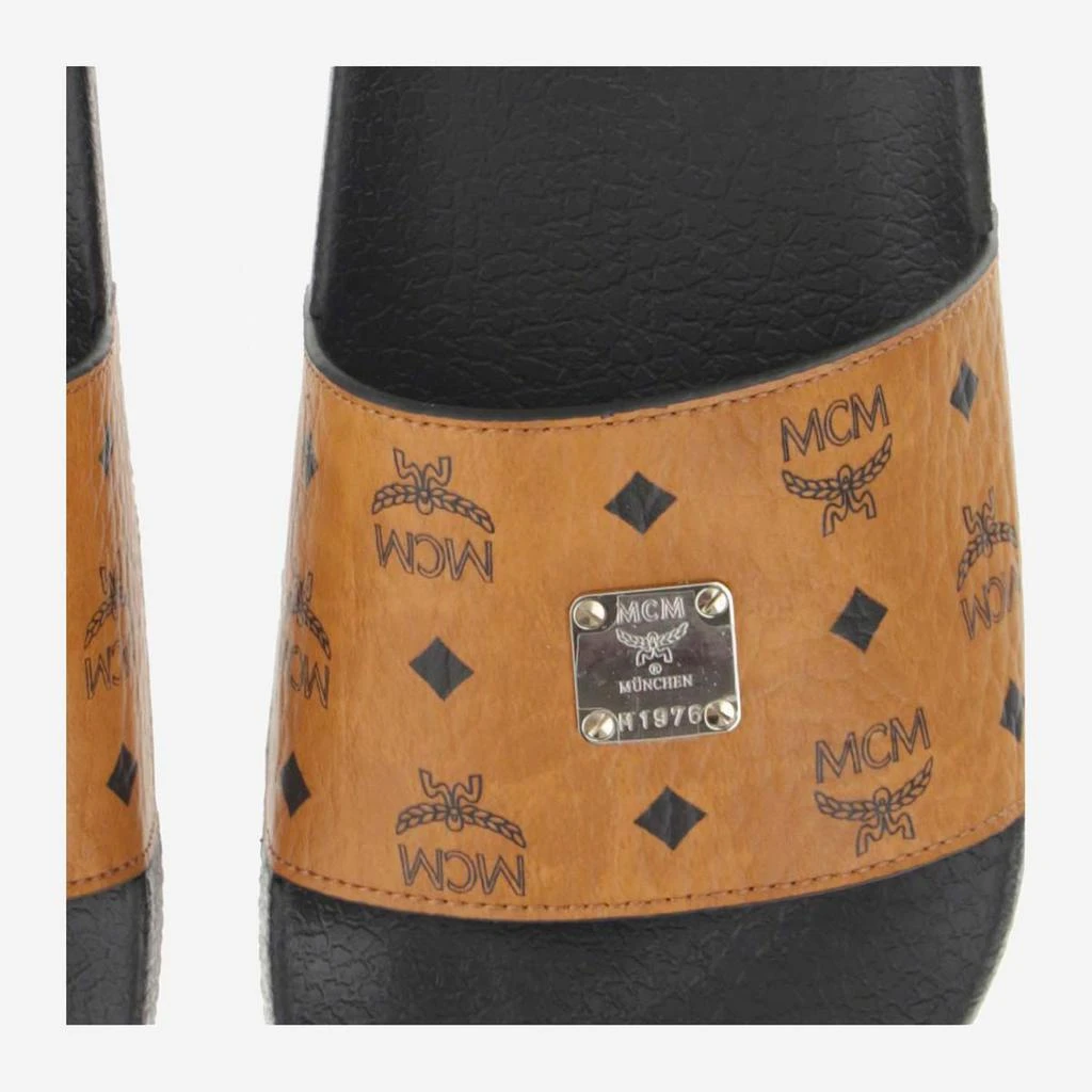 商品MCM|MCM VISETOS MONOGRAM SLIDES,价格¥1125,第5张图片详细描述