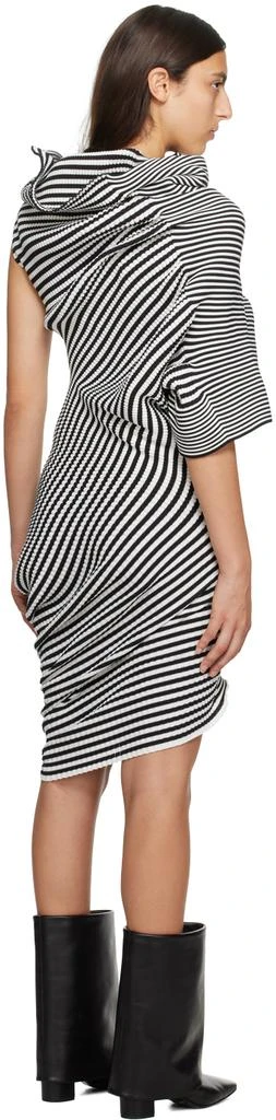 商品Issey Miyake|黑色 & 白色 Counterpoint 连衣裙,价格¥7045,第3张图片详细描述