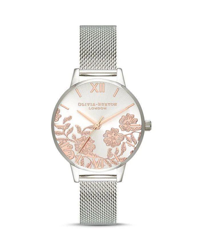 商品Olivia Burton|Lace Detail Watch, 30mm,价格¥1086,第1张图片