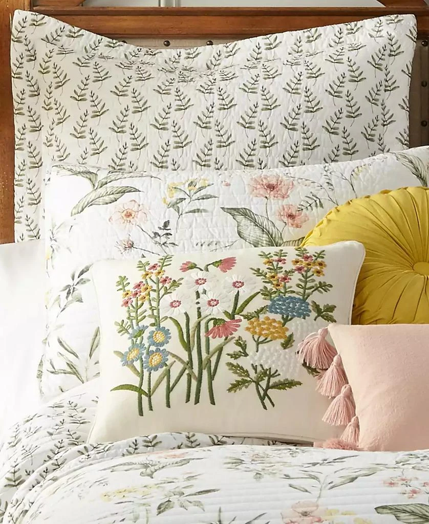 商品Levtex|Viviana Tossed Fern 2-Pc. Sham Set, European,价格¥363,第2张图片详细描述