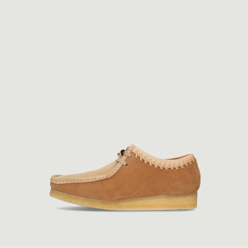 商品Clarks|Wallabee Natural Tan Clarks Originals,价格¥971,第2张图片详细描述